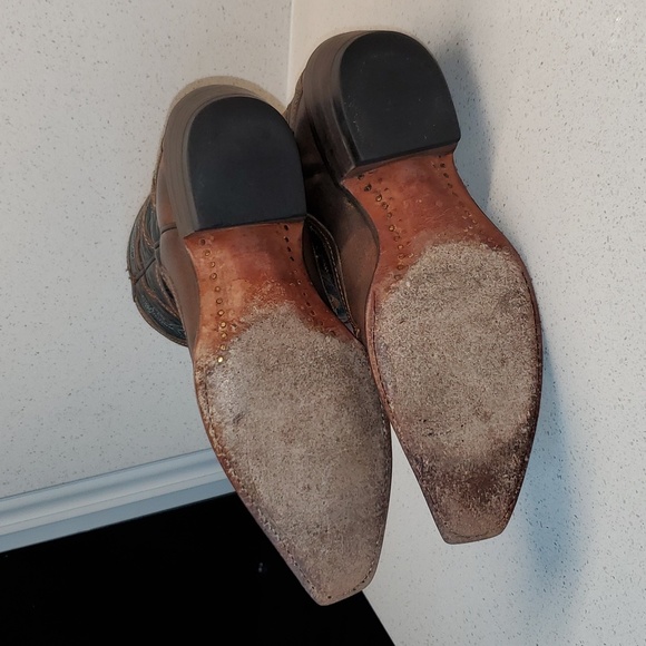 Wms LUCCHESE Western Style boots (sz 7B) - Picture 7 of 11